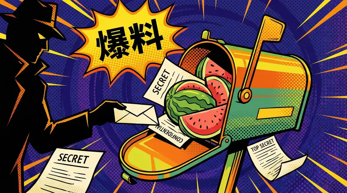 正能量网站 匿名爆料通道漫画插图